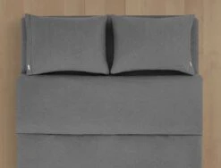 Body ID Duvet Cover 150x210 Cm, Charcoal -Beddengoed Korting calvin klein home body id duvet cover 150x210 cm 19