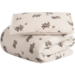 Blackberry Muslin Dekbedovertrekset,, 50x70 + 140x200 Cm