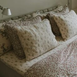 Bluebell Muslin Hoeslaken, 90x200 Cm -Beddengoed Korting garbo friends bluebell muslin hoeslaken 7