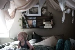 Floral Moss Adult Pillowcase, Dark Moss Green -Beddengoed Korting garbo friends floral moss adult pillowcase dark moss green 4