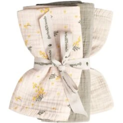 Mimosa Muslin Spuugdoekjes Pak Van 3, 40X40 Cm