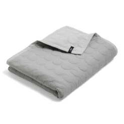 Hay Mega Dot Sprei, 260x260 Cm, Lichtgrijs