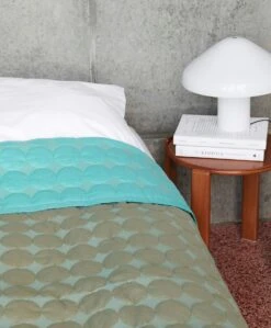 Hay Mega Dot Sprei 235x245 Cm, Olijfgroen -Beddengoed Korting hay mega dot sprei 235x245 cm 4