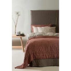 Hannelin Sprei 160x260 Cm, Rust'n Rose -Beddengoed Korting himla hannelin sprei rustn rose 4