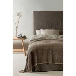 Linton Sprei 160x260 Cm, Bos -Beddengoed Korting himla linton sprei 160x260 cm 9