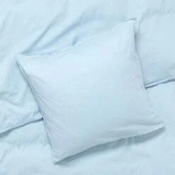 Juna Monochrome Dekbedovertrek Lichtblauw, 150x210 Cm -Beddengoed Korting juna monochrome dekbedovertrek lichtblauw 8