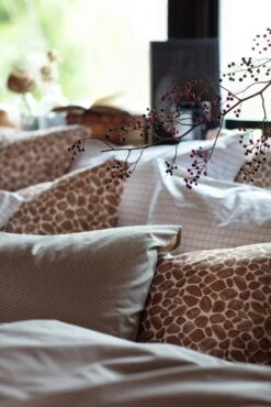 Lexington Printed Giraffe Dekbedovertrek, 150x210 Cm -Beddengoed Korting lexington printed giraffe dekbedovertrek 5