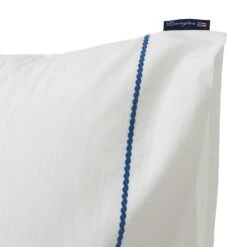 Lexington Rope Deco Embroidered Cotton Poplin Kussensloop, 65x65 Cm -Beddengoed Korting lexington rope deco embroidered cotton poplin kussensloop 6 1