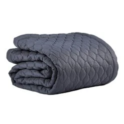 Mille Notti Bacio Bedspread 260x260cm, Dark Grey
