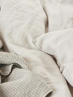 Mille Notti Lino Dekbedovertrek Zand, 140x220 Cm 9 Mille Notti Lino Dekbedovertrek Zand, 140x220 Cm -Beddengoed Korting mille notti lino dekbedovertrek zand 6