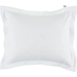 Mille Notti Satina Kussensloop Eco Wit, 50x60 Cm