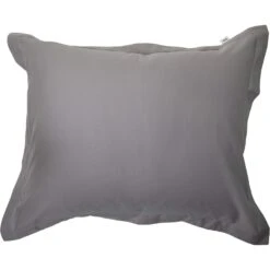 Mille Notti Satina Kussensloop Grijs, 50x60 Cm