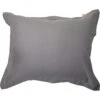 Mille Notti Satina Kussensloop Grijs, 50x70 Cm -Beddengoed Korting mille notti satina kussensloop grijs 0