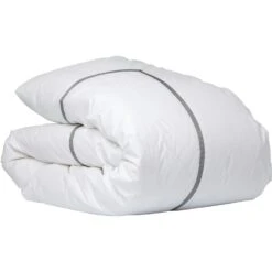 Mille Notti Singolo Dekbedovertrek Eco Grijs, 140x200 Cm