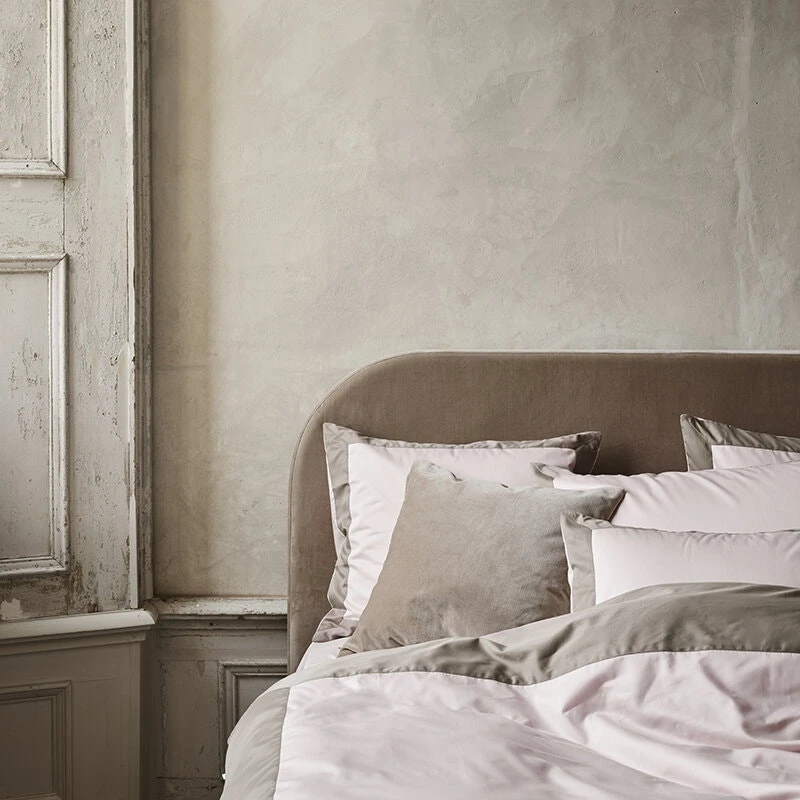 Mille Notti Sobrio Kussensloop Lichtroze / Nougat, 50x60 Cm 4 Mille Notti Sobrio Kussensloop Lichtroze / Nougat, 50x60 Cm - Afbeelding 2