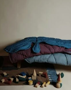 Nofred Leaf Blanket 110x125 Cm, Burgundy -Beddengoed Korting nofred leaf blanket 13