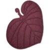Nofred Leaf Blanket 110x125 Cm, Burgundy -Beddengoed Korting nofred leaf blanket 6