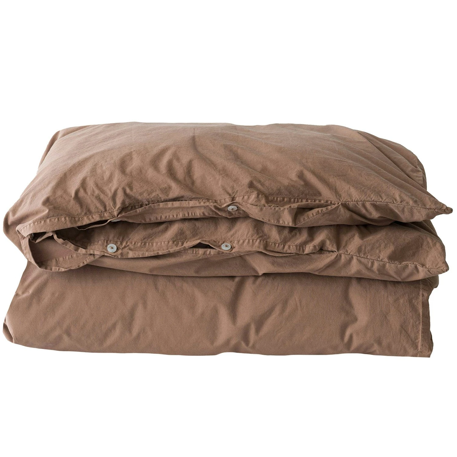 Dekbedovertrek Organisch Katoen 150x200 Cm, Tan 3 Dekbedovertrek Organisch Katoen 150x200 Cm, Tan