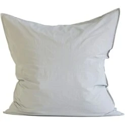 Kussensloop Biologisch Katoen 65x65 Cm Pak Van 2, Frost