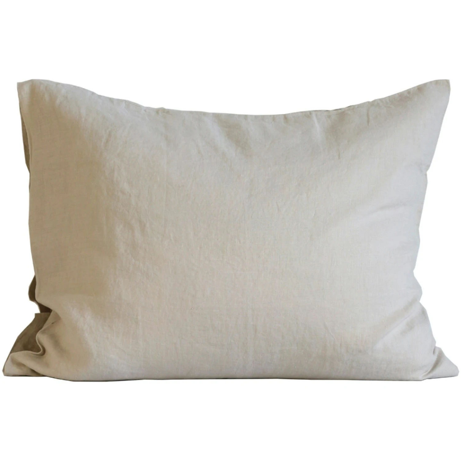 Linen Kussensloop 50x60 Cm Pak Van 2, Warm Grijs 3 Linen Kussensloop 50x60 Cm Pak Van 2, Warm Grijs