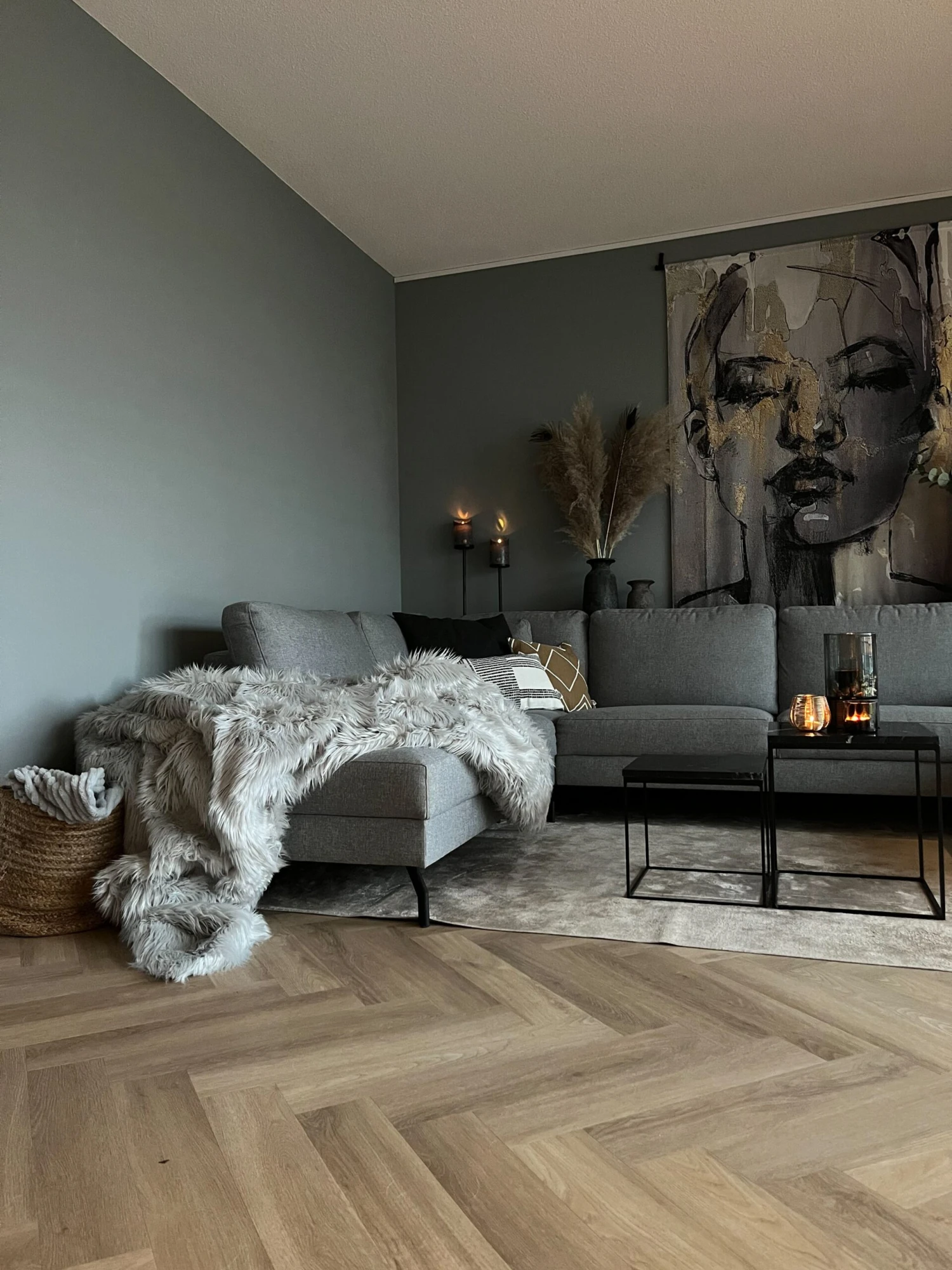 Bedsprei Lichtgrijs In Diverse Formaten DELICE - Afbeelding 3