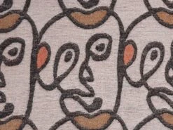 Deken Gezichtsmotief 130 X 170 Cm Meerkleurig BARBOT 12 Deken Gezichtsmotief 130 X 170 Cm Meerkleurig BARBOT -Beddengoed Korting undef src sa picid 834486 type whitesh image