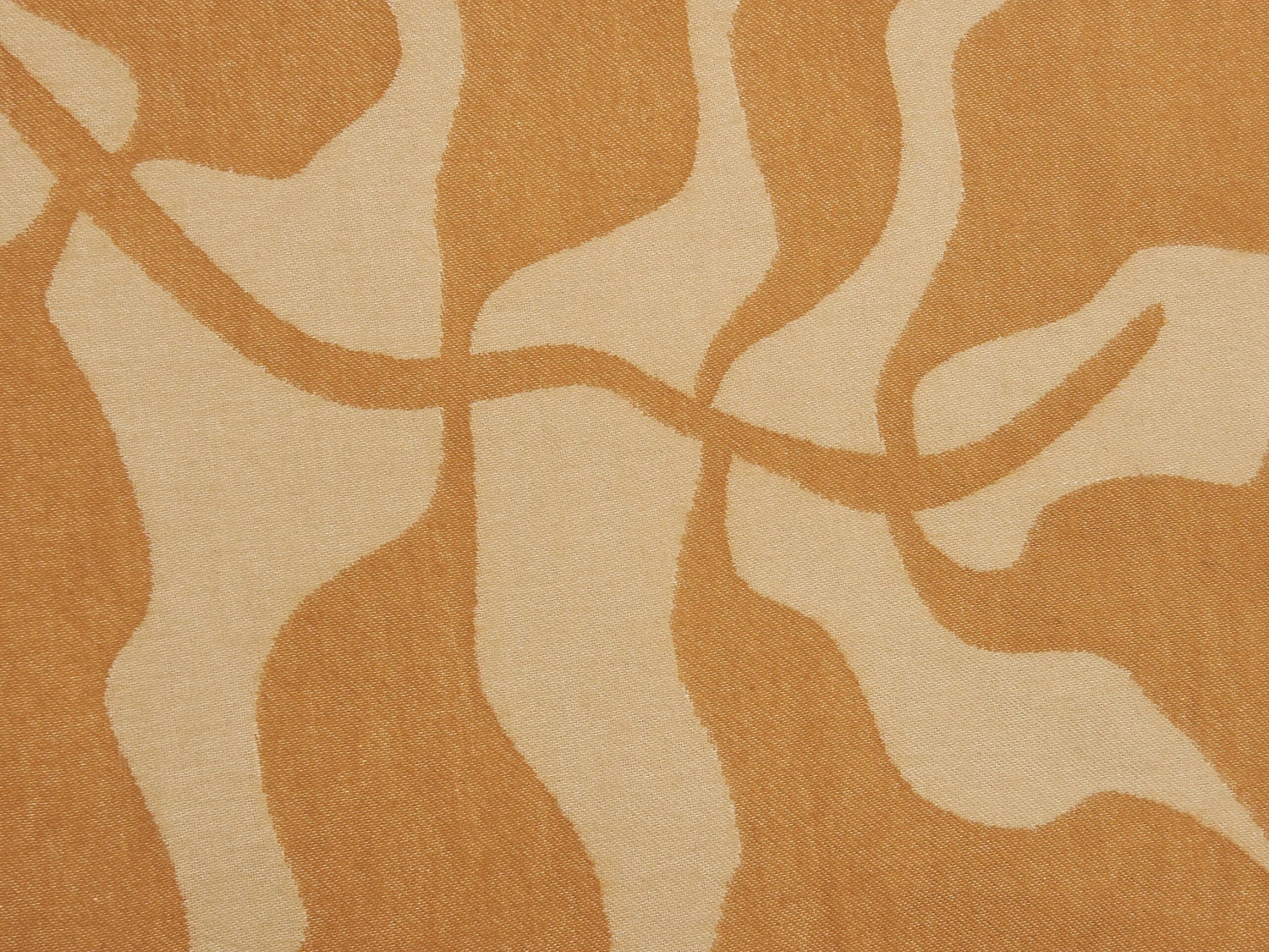 Deken 130 X 170 Cm Beige/oranje BANGRE - Afbeelding 9