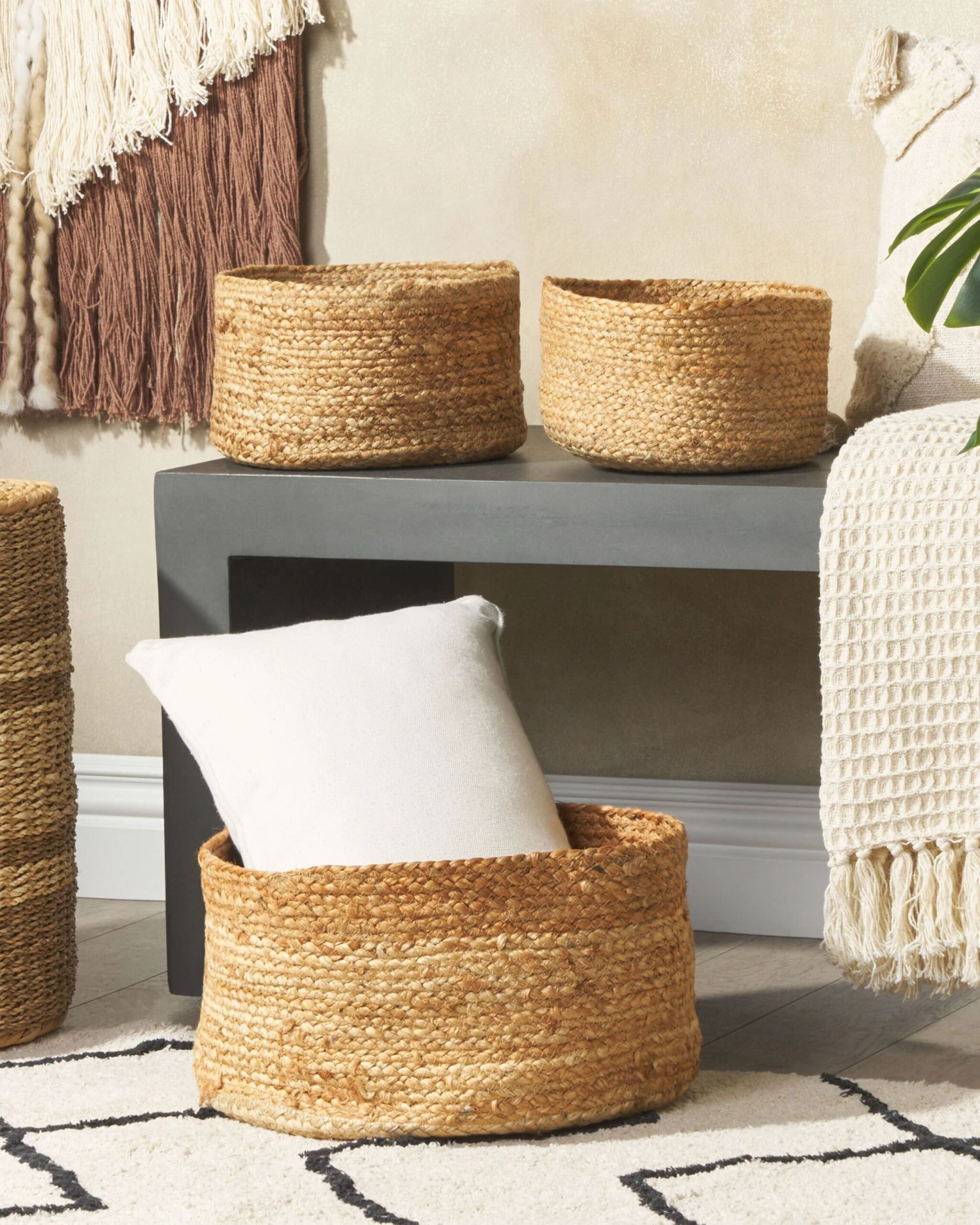 Deken Beige 125 X 150 Cm MALU 6 Deken Beige 125 X 150 Cm MALU - Afbeelding 4