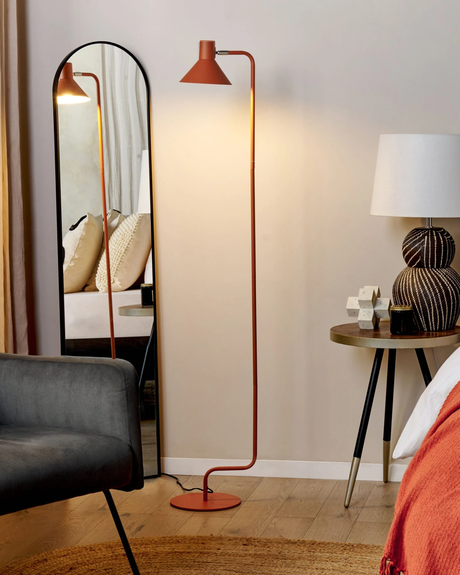 Deken 125 X 150 Cm Rood YARSA - Afbeelding 4