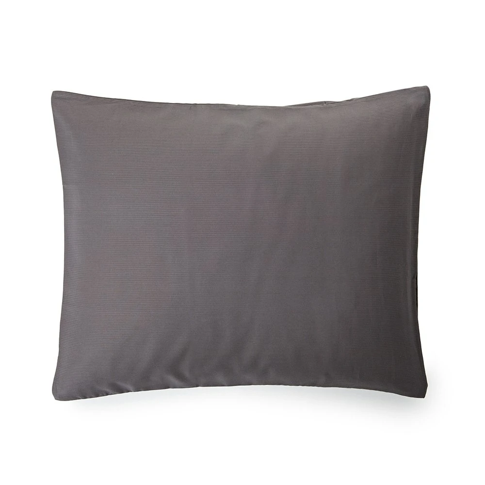 Cotton Sateen Kussensloop 50x60 Cm, Grijs 3 Cotton Sateen Kussensloop 50x60 Cm, Grijs